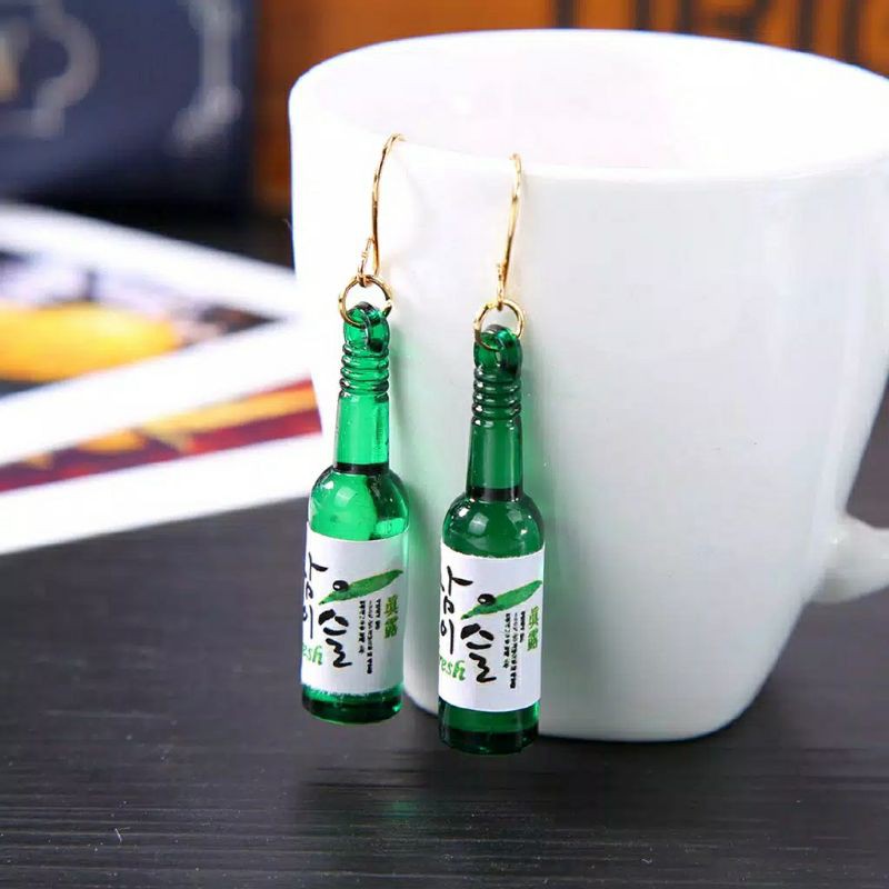 anting  botol suju