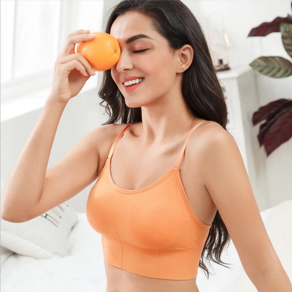 Alibaba1688 Bra Sport Bralette Wanita Pakaian Dalam Wanita Crop Top