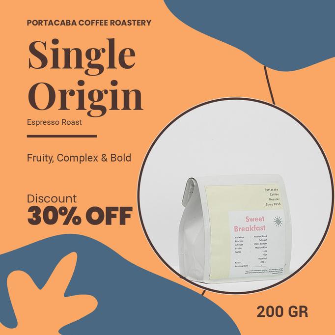 

[COD] PORTACABA KOPI ARABIKA 200 GR SWEET BREAKFAST [COD]