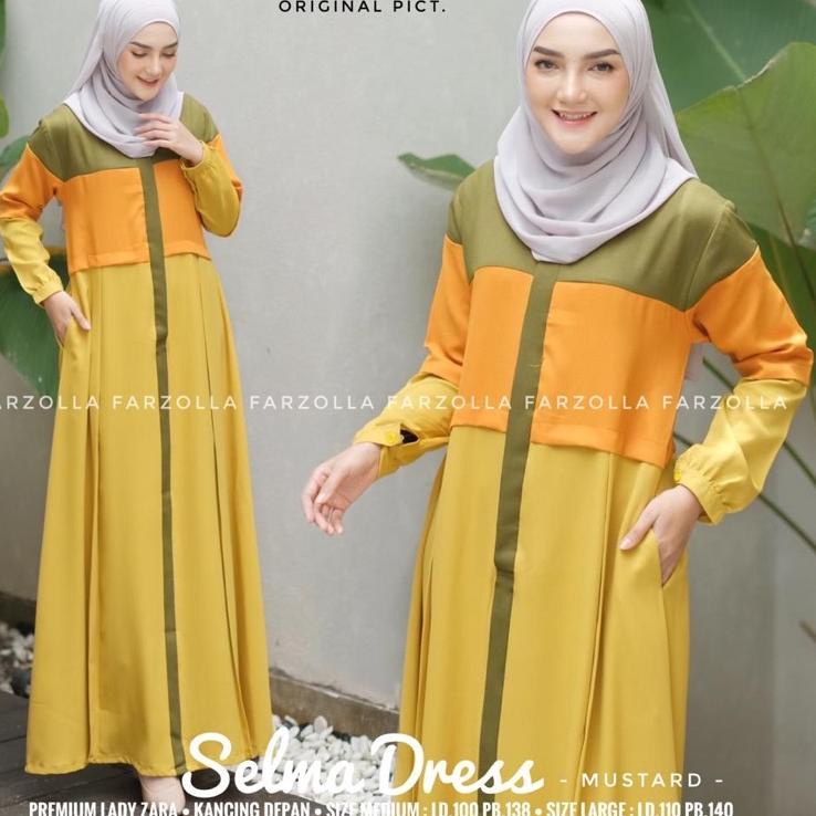 KAD.25Au22d– SHIREEN DRES //LANA NABTIK // ANYA // ALIFAA// SELMA // FARZOLLA gamis jumbo muslim mot