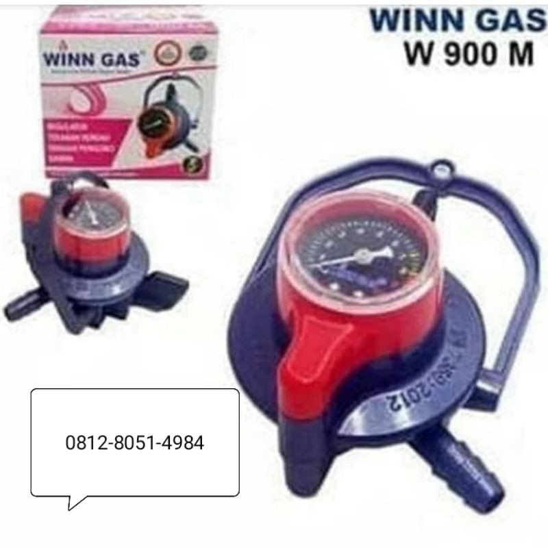 Winn Gas  ,  W  900 M  , Win Gas , SELANG Regulator Gas  LPG   , Meter