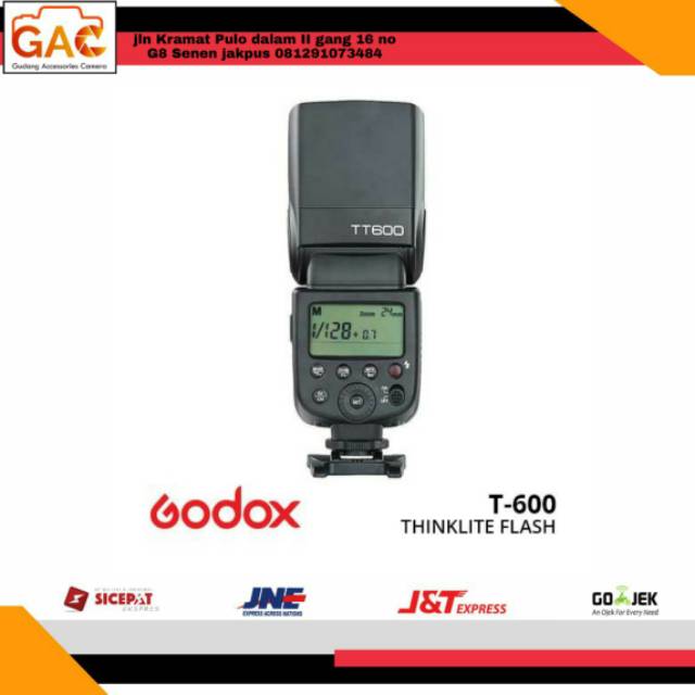 Paket hemat GAC flash GODOX TT600 universal + softbox triopo Ks90 + lightstand Takara spirit 2