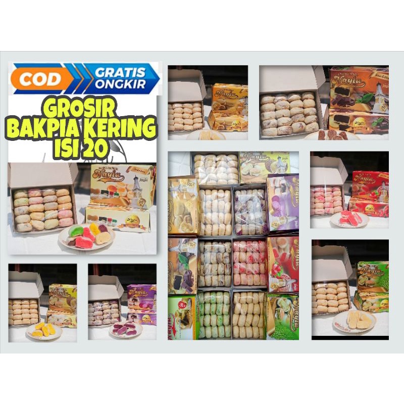 

BAKPIA KERING Merk NAYLA LANGSUNG PABRIK, SELALU FRESH