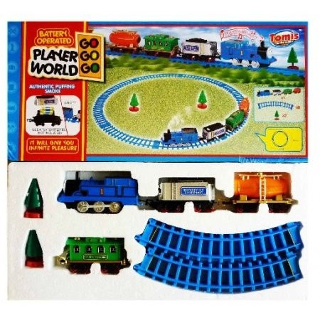 MAINAN ANAK KERETA THOMAS UAP / THOMAS SMOKE TRAIN SET