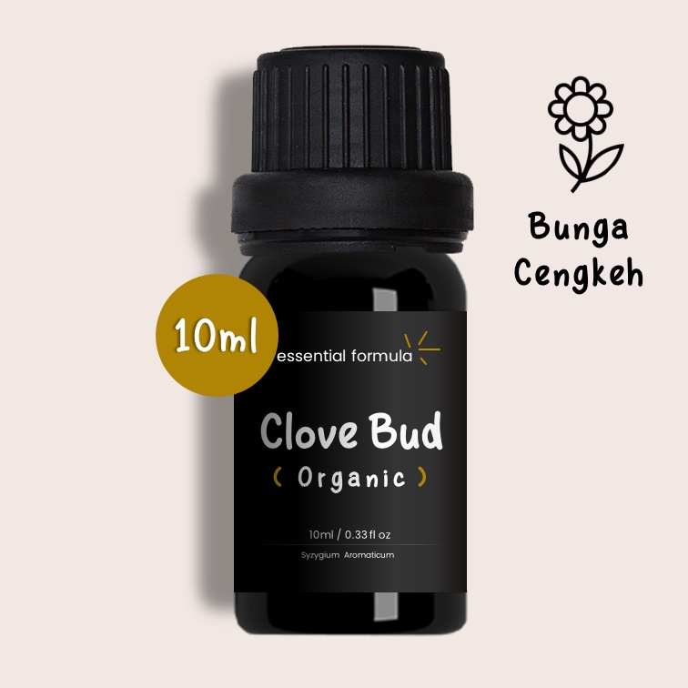 10ml Organic Clove Bud Essential Oil Biji Cengkeh Murni 100%