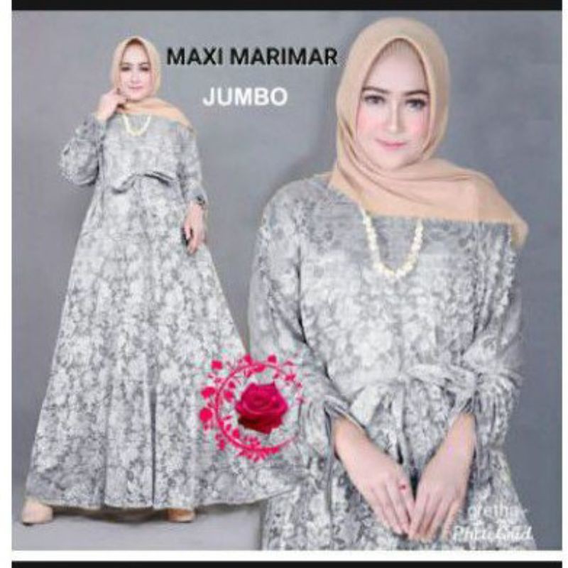 Maxi Gamis MARIMAR JUMBO 5XL (LD140)_mylz