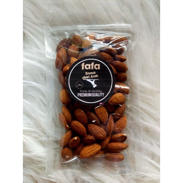 

almond milk roaster/ almond original kupas / almond kilit milk panggang