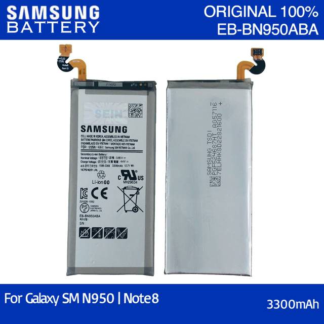 Baterai Batre Samsung Galaxy Note 8 N950 Battery Samsung Note8 Original