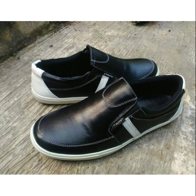 Sepatu sneakers pria kulit sapi asli Sepatu Casual Pria Kulit Pu Sepatu cowok Casual Sneaker Cowo/Co