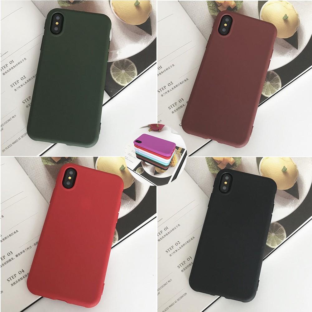 Casing Pelindung Bahan Silikon Lembut Untuk Iphone 5 5s 6 