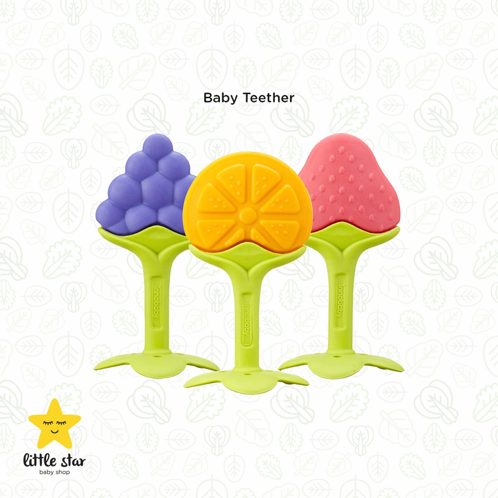 Baby Teether | Gigitan Bayi Silikon Buah