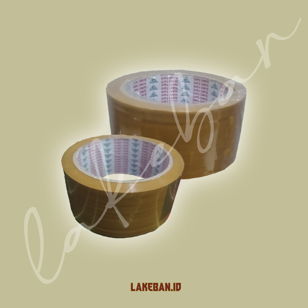 

LAKBAN MURAH - OPP Tape 45mm / 1,7 inch - SUMO TAPE