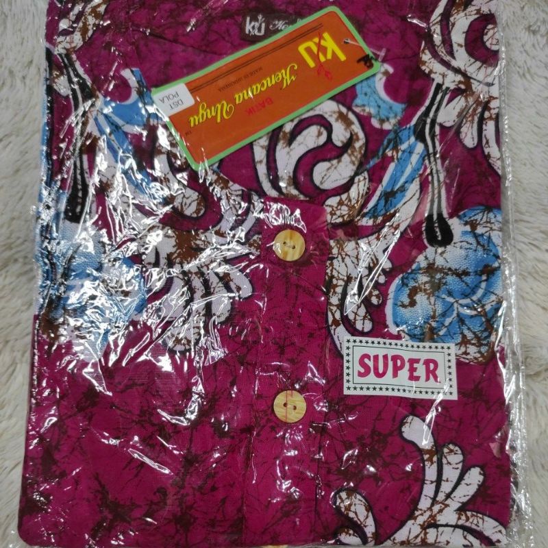 Daster kencanaungu Kencana Ungu Label Coklat Super / KUC Super Daster Pola / KUC Super Daster Lupita-KUC SP DST.POLA/ A5