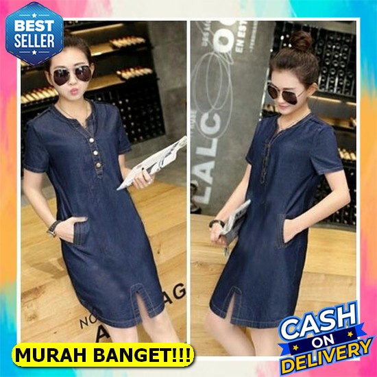 Fwg - Dress Detia / Dress Wanita Kekinian / Casual Dress / Pakaian Wanita / Dress / Dress Korea [Dre