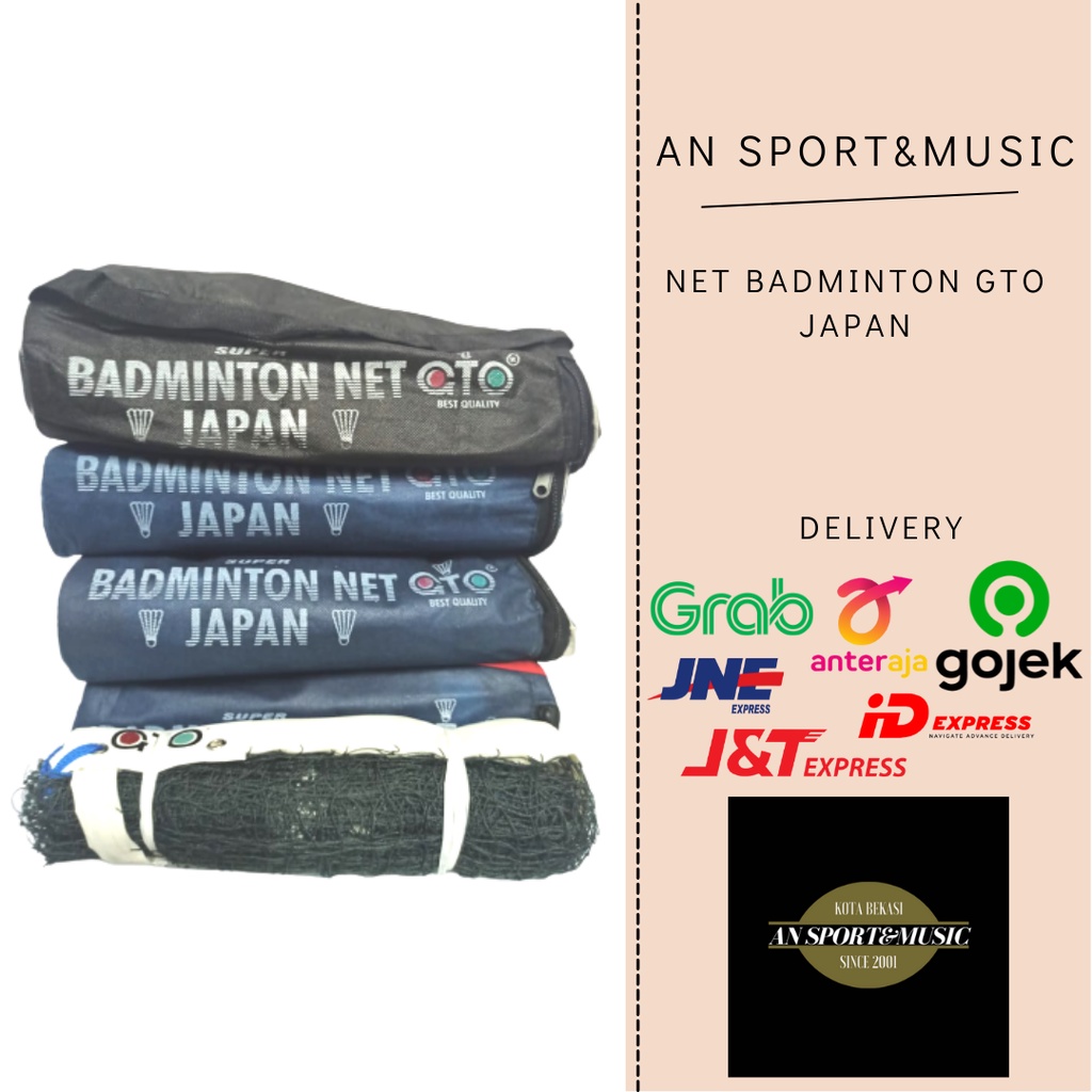 Net Raket Badminton GTO Super Japan Net Bulutangkis Murah
