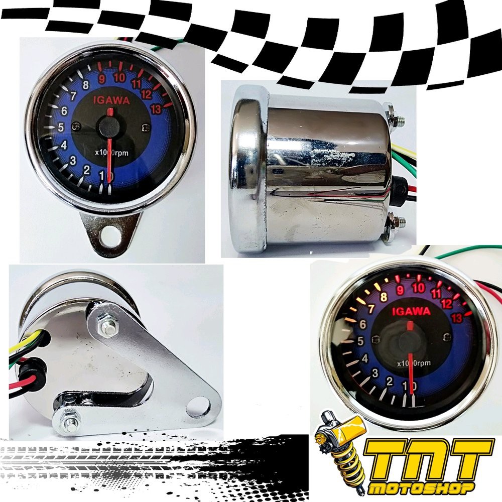 Tachometer Kilometer RPM Motor  bac5789