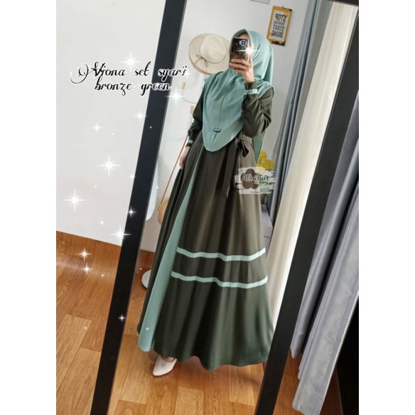 VIONA SET SYARI BY ATHATA/GAMIS WANITA ORY ATHATA