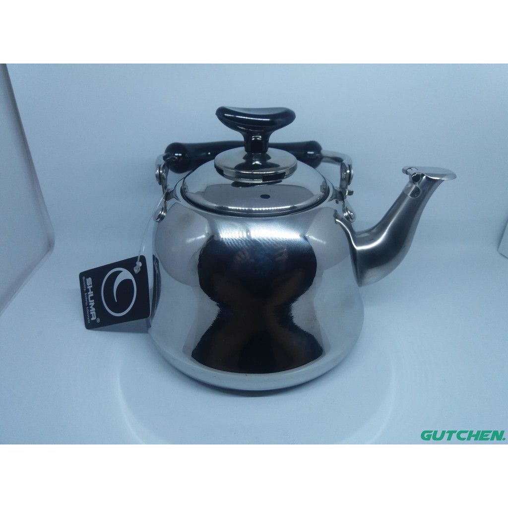 Teko Teh Bunyi Siul 1 liter| Shuma Whistling Kettle Stainless Steel