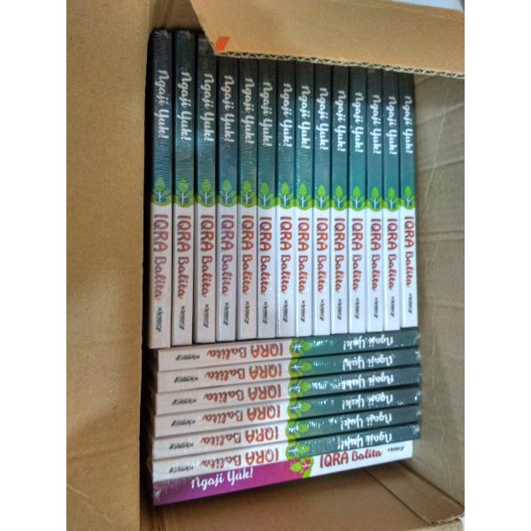 Buku Iqra Balita - Buku Iqra Berwarna - Buku Iqra Bergambar