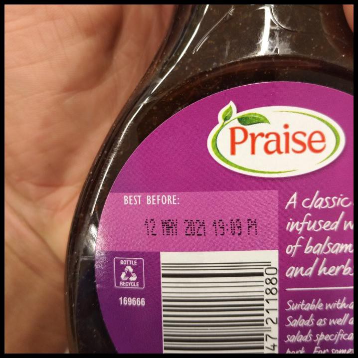 

Produk Terbaru - Praise Balsamic Dressing