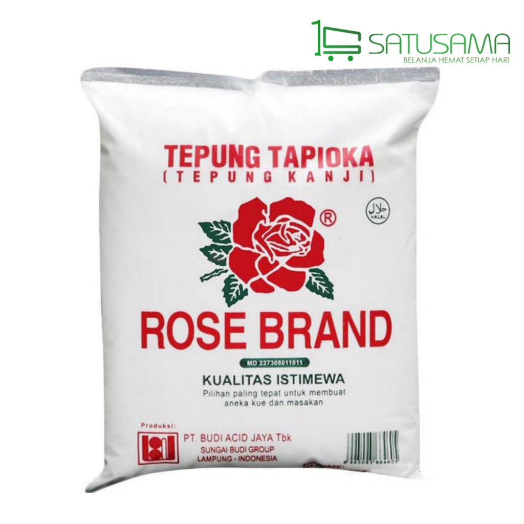 

Rose Brand Tepung Tapioka 1kg / satusama