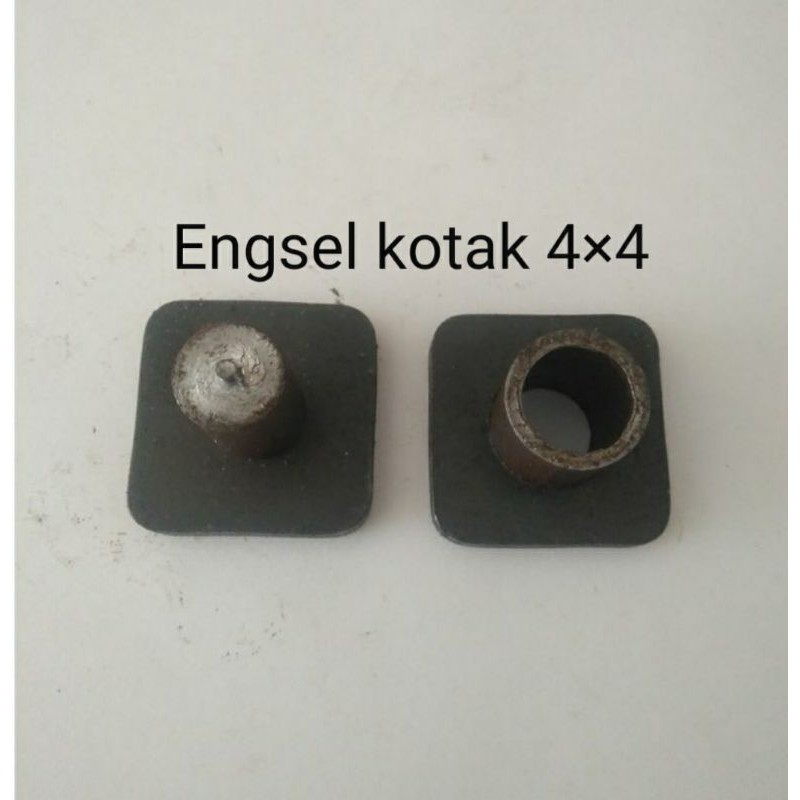 Engsel pipa kotak 4×4 /engsel cabut/ Engsel pintu besi kotak
