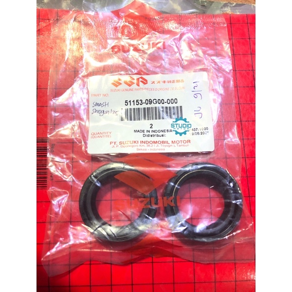 Seal Sil Shok Shock Breker Depan SATRIA FU 150 SMASH 110 NEW SHOGUN 125 AXELO SP FL KOPLING SPIN NEX Mio Beat Vario f1zr original SUZUKI GENUINE PARTS SGP 51153-09G00-000