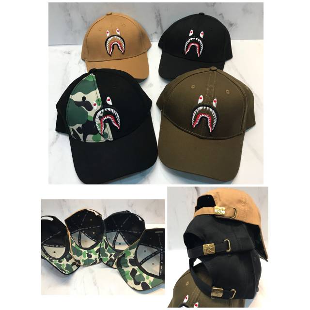 bape shark snapback