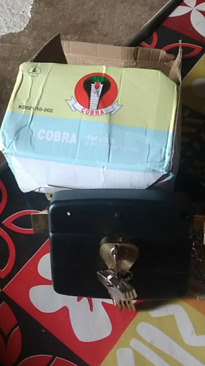 Kunci Pintu Otomatis Cobra Besi
