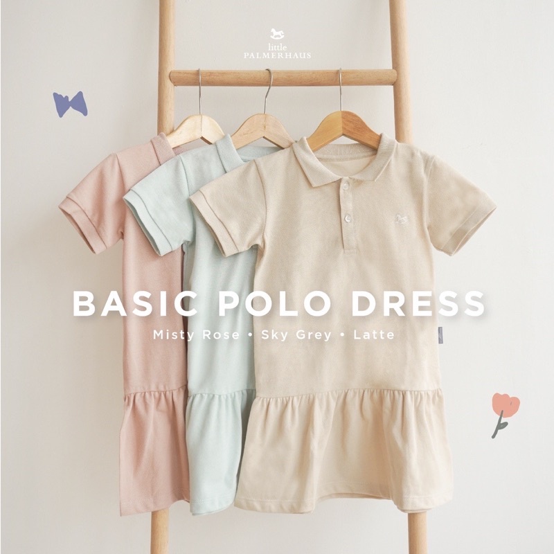 little palmerhaus   basic polo dress   dress anak
