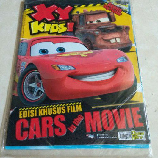 XY KIDS Edisi Khusus Film Khusus Cars in the Movie - Majalah Anak-anak
