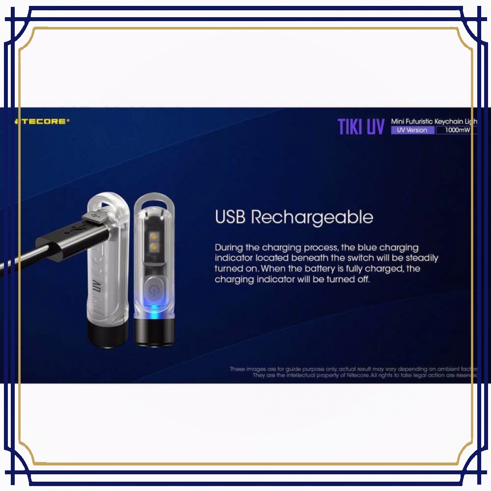 TIKI UV Mini Senter 365nm 1000mW