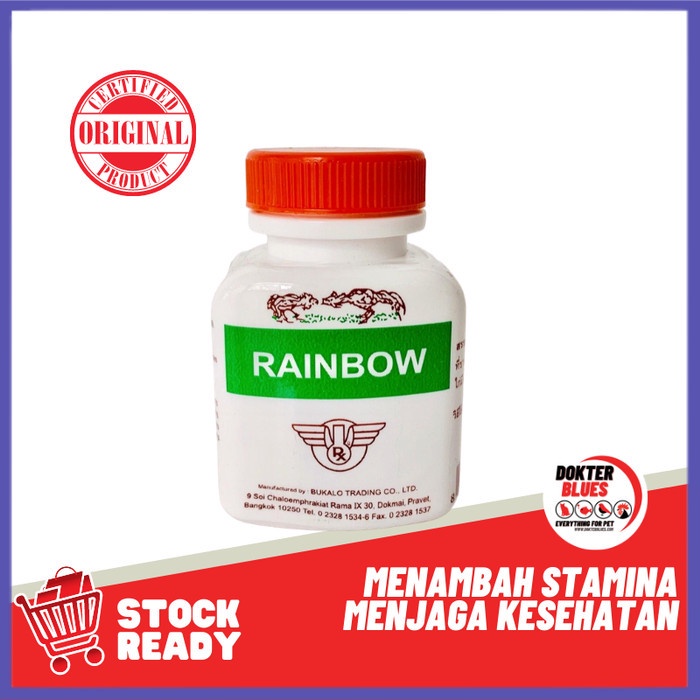 

✔ COD ✔ Rainbow Vitamin Bangkok Obat Ayam