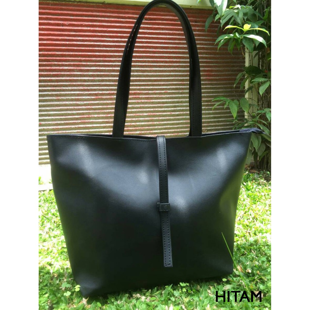 BIRTHDAY SALE SHOPEE 12.12 Tahun 2020 TOTE LUCU TOTE MORYMONY KASAMI - TOTE BAG KULIT ESCORTBAGS