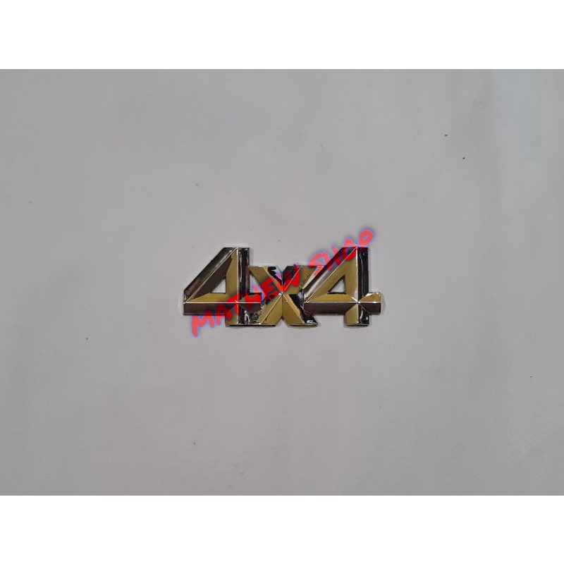 Emblem 4x4 Four by Four Pajero Sport Universal Mobil / Emblem 4x4 Pajero Sport / Emblem Four By Four