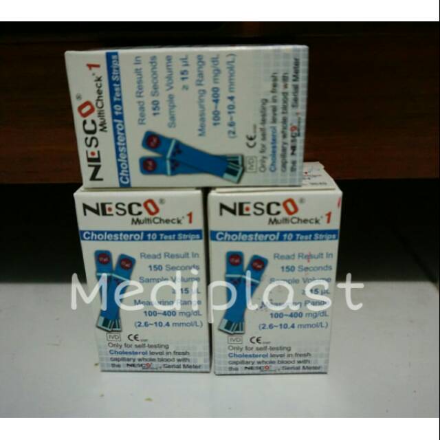STRIP NESCO KOLESTEROL / STRIP KOLESTEROL