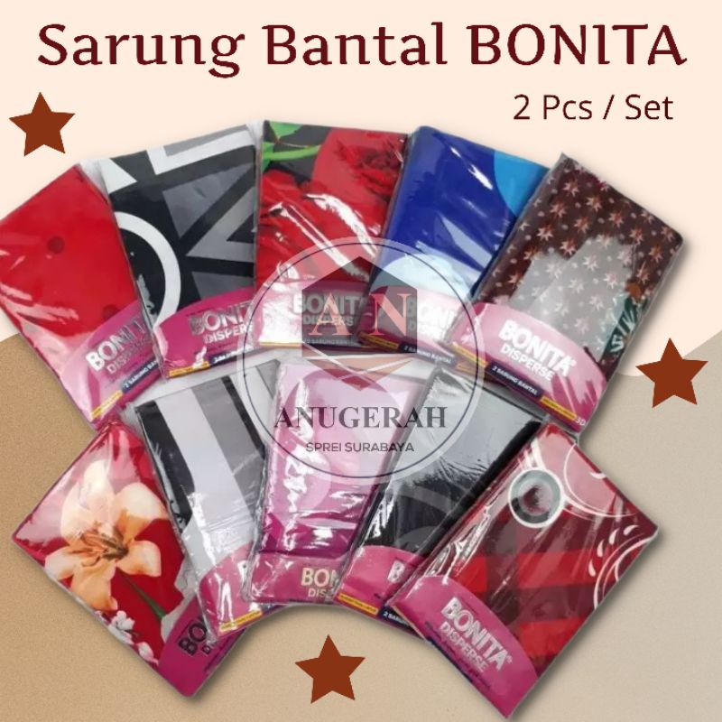 PROMO - SARUNG BANTAL BONITA 2 PCS / SET - SARBAN MURAH