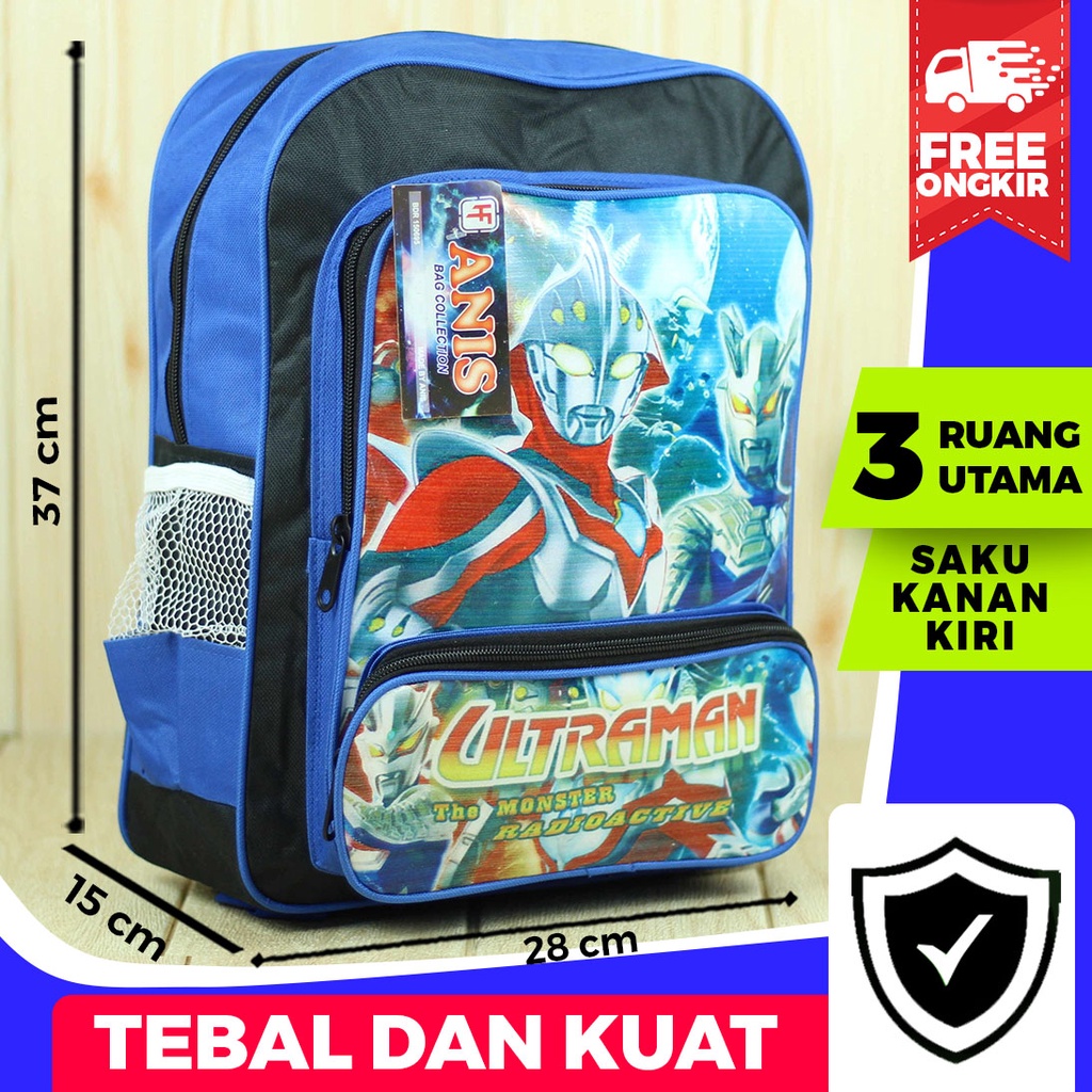 Tas Ransel Anak Cowok Terbaru Murah Tas Sekolah PAUD TK SD Berkualitas Keren Fashionable Trendy