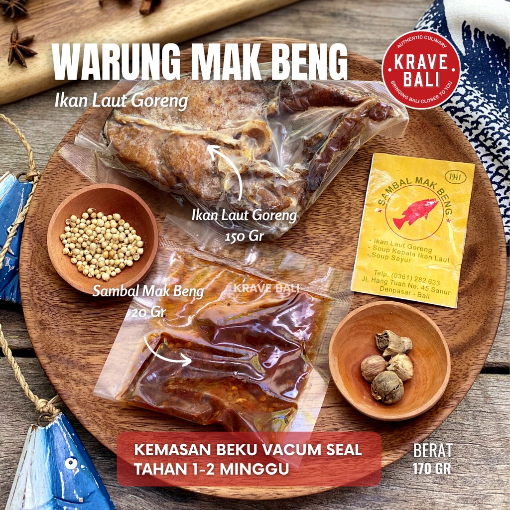 Sop Ikan Goreng Mak Beng Makanan Khas Bali Asli Shopee Indonesia