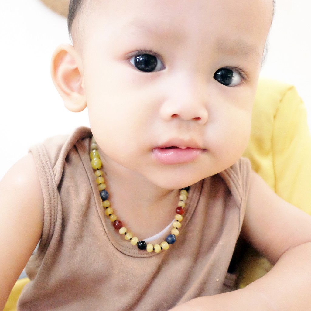 AGL20 Kalung Amber Tumbuh Gigi Bayi By Carlis Baby