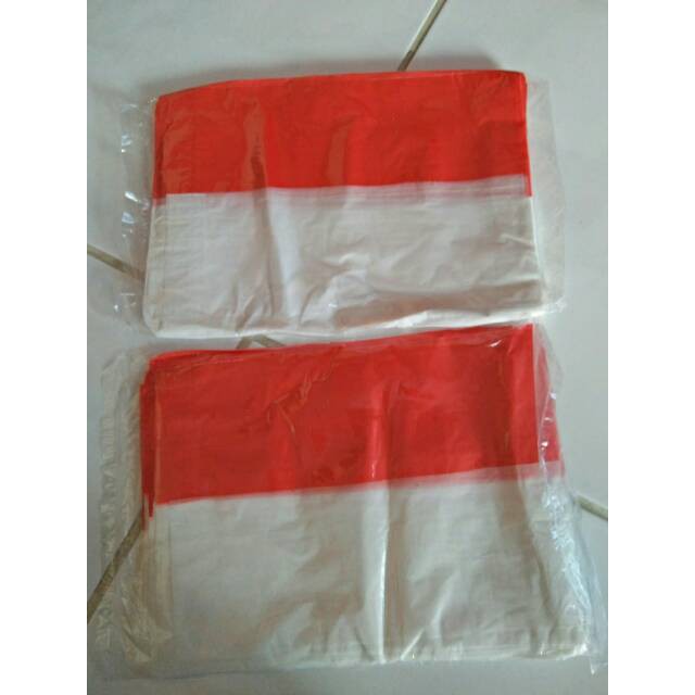 RPM Bendera Merah putih plastik