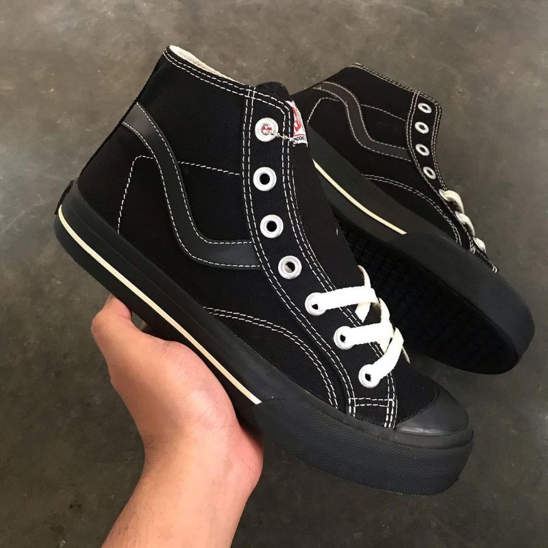 ORIGINAL VENTELA SHOES | Sepatu Ventela Public Oreo High Cut | Sepatu Pria Warna Hitam | Sepatu Seko