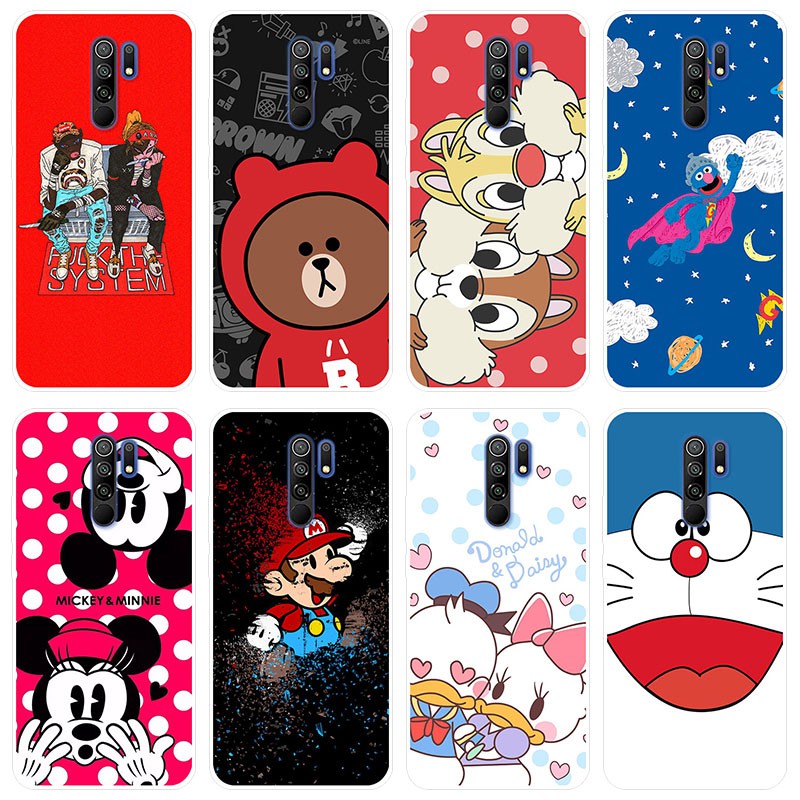 HP Soft Case Xiaomi Redmi 9 Casing Silikon Untuk Redmi 9 Redmi9 Casing Kartun Cover Cute