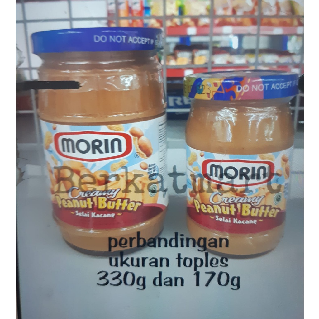 Morin 170g SELAI toples kaca jar Olesan Roti ANEKA RASA