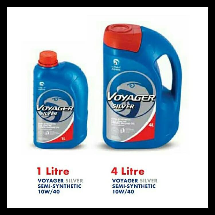 Adnoc Voyager Silver / Adnoc Silver 10W 40 / 1 Liter TERUJI