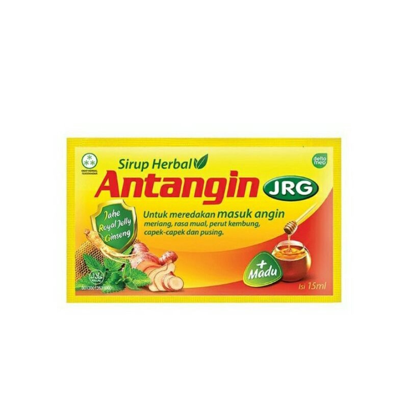 

Antangin JRG Sirup Herbal MasukAngin 15 ml
