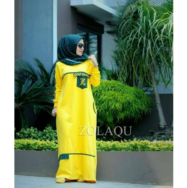 TERBARU Gamis Zolaqu Ori || Original ZOLAQU || Baju Muslim Wanita Terlaris