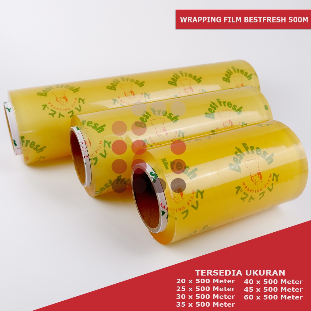 plastik wrapping film bestfresh 30 x 500 METER