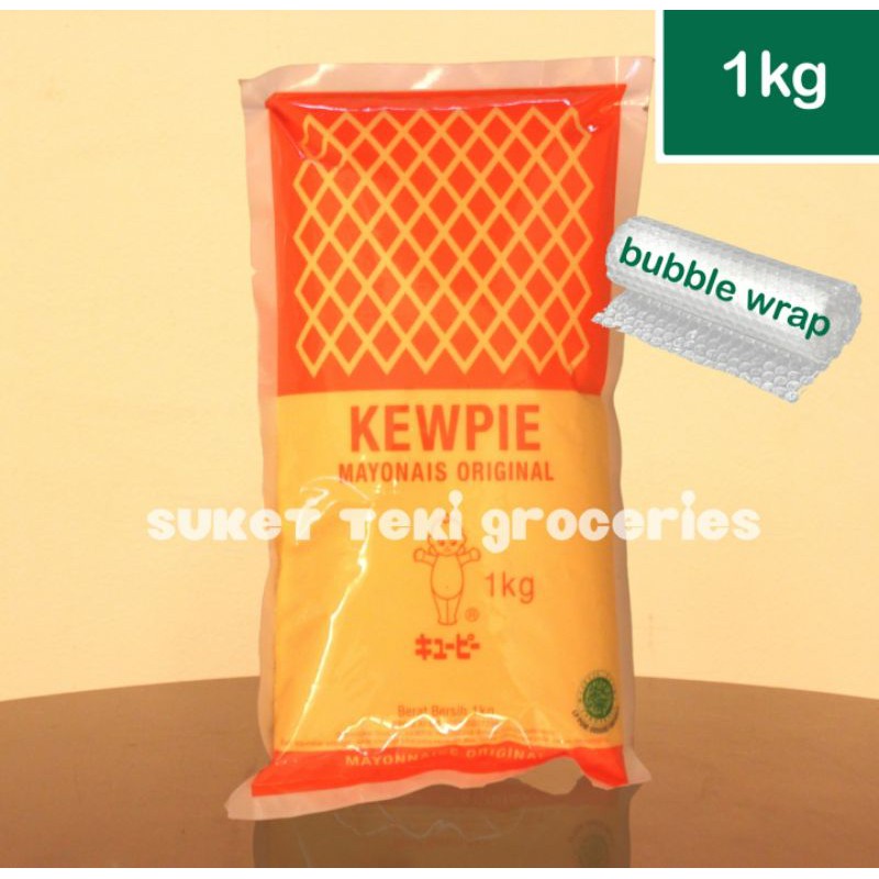 

Kewpie Mayo Original 1kg Mayonaise Halal Refill Pouch 1 kg GOSEND