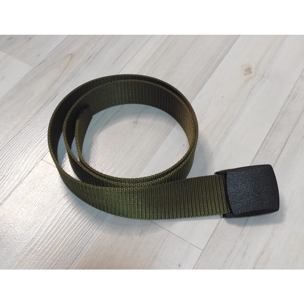 VANILLESHOP - Ikat Pinggang Pria Anti Xray Gesper Tactical Pria Nylon Canvas Anti Metal Detector